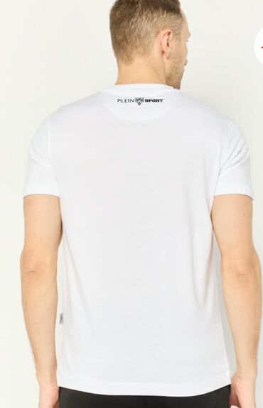 Futbolkalar: Futbolka, Philipp Plein, L, rəng - Ağ — 3