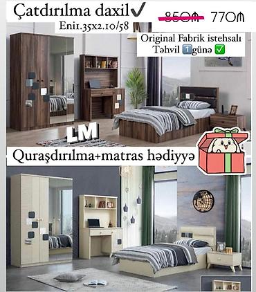 mebel qulpları: Bu yataq dəsti yataq otağınız üçün funksional və estetik bir həll — 1