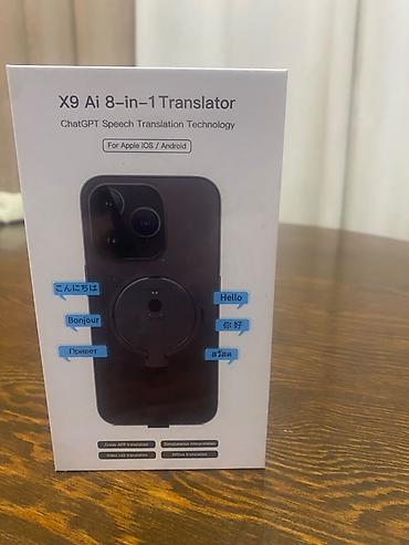 X9 AI 8‑in‑1 Translator — многофункциональный переводчик для смартфона