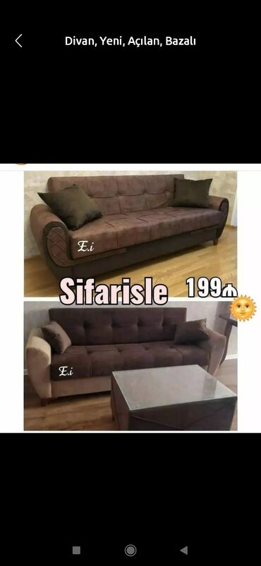 Sifarişlə divanlar: Divan, Mətbəx üçün, Qonaq otağı üçün, Parça, Bazalı, Açılan, Kitab — 5