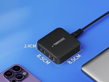 Punjači: GOLDNEXT 70W Desktop GaN punjač - GaN III tehnologija za visoku — 13