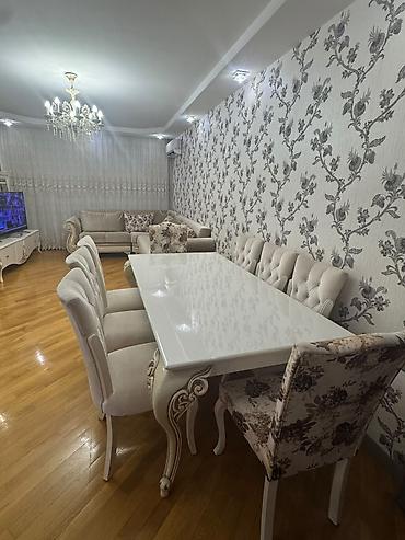 asma tavan hamam: Masa destı 8 stulla 550 azn Ünvan Nerimanov Guler2 kod 6159 — 1