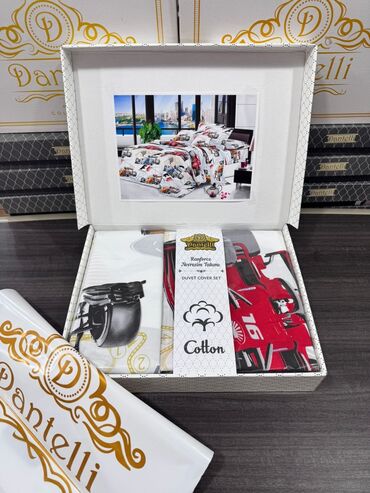 Süfrələr: Məhsul: Dantella brendli ev tekstili 1) Çarpayı dəsti - Naxış — 48