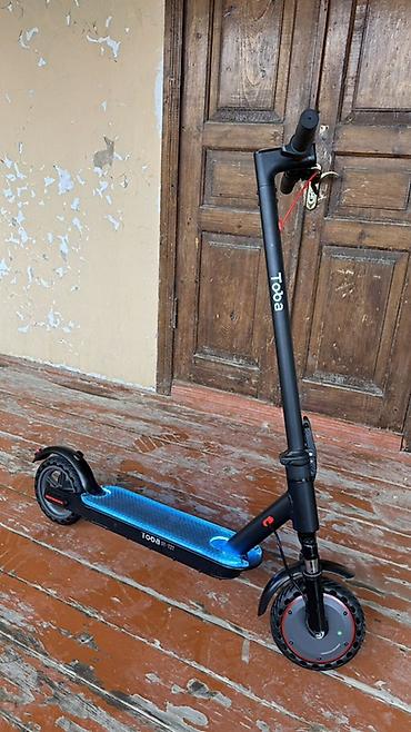 explore smart samokatları: Elektrik skuter – Toba ST-727 - Gözəl dizaynlı, qara gövdə və işıqlı — 1