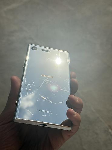 ош телефон бу: Sony Xperia Xz Premium, Б/у, 64 ГБ, цвет - Серебристый, 1 SIM — 1