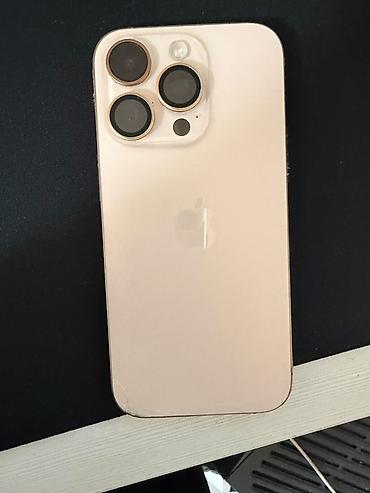 iphone 16 max: IPhone 16 Pro, Б/у, Золотой — 3