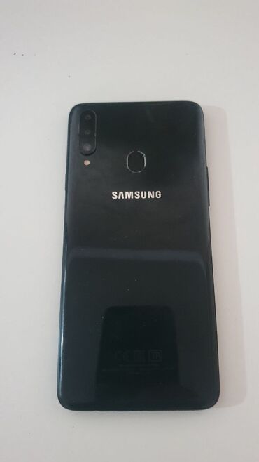 самсунг а 500: Samsung Galaxy A20, Колдонулган, 32 ГБ, түсү - Кара, 2 SIM