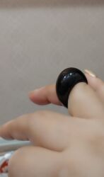 halqa sirgalar qizil: Üzük, Qaşsız