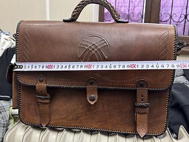 Портфели: Кожаный портфель ручной работы Кожа толстая 🐂, материал качественный — 18