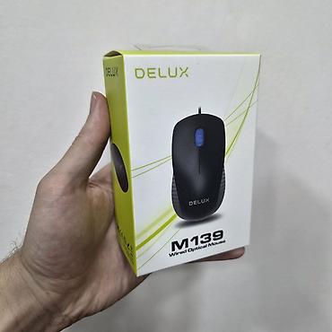 Мышка Delux usb, 1200dpi, новая рабочая 100% на проверку 2 недели