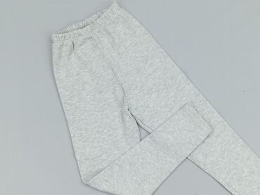 czarne legginsy błyszczące lycra: Leggings for kids, 5-6 years, 110/116, condition - Very good