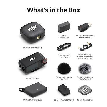 микрофон dji mic mini: Новинка! Микрофон DJI MIC 3 (2 передатчика + 1 приемник с зарядным — 6