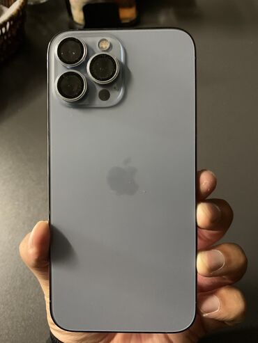 продам айфон 13 про макс бу: IPhone 13 Pro Max, Б/у, 256 ГБ, Серебристый, Защитное стекло, Чехол, Коробка, 85 %