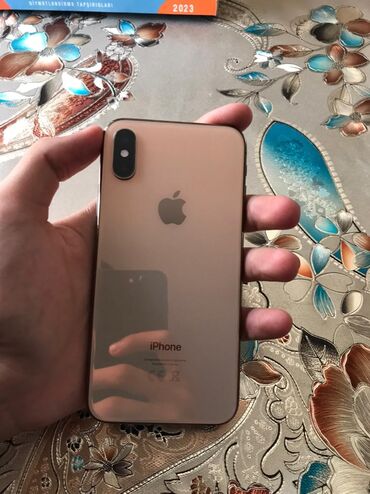 iphone xs ekran qiymeti: IPhone Xs, 64 GB, Qızılı, Face ID