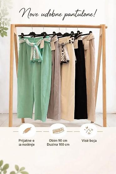 pantalone mango: Nove udobne pantalone – ženske ležerne pantalone sa širim krojem i — 1