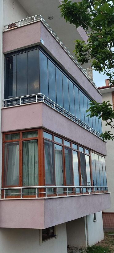 Balkonlar: 🔹 Kitab (qatlanan) Cam Balkon 🔹 Sürgülü Cam Balkon Sistemləri 🔹 Otaq — 11