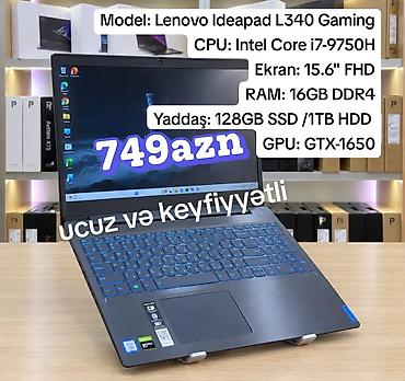 notebook rtx 4080: Lenovo Ideapad L340 Gaming noutbuku - Model: Lenovo Ideapad L340 — 1