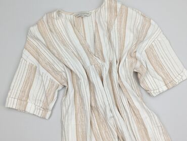 obcisła bluzki w paski: F&F, Women's blouse, size 3XL (EU 46)