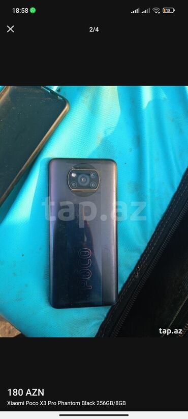 Poco X3 Pro, 256 GB, rəng - Qara