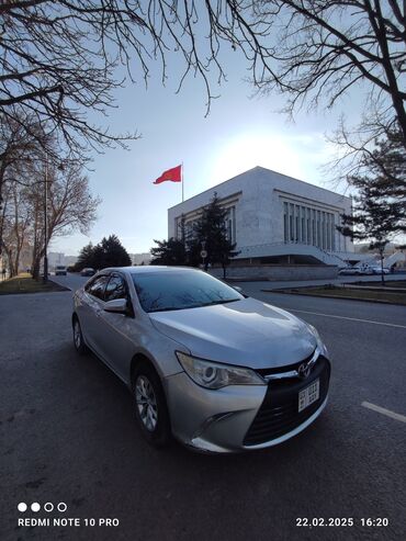 Toyota: Toyota Camry: 2017 г., 2.5 л, Автомат, Бензин, Седан