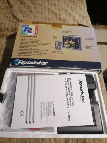Televizori: Roadstar LCD-5604TFT – prenosivi TFT LCD kolor TV/monitor od (14 cm) — 2