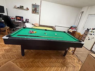 retro vaza: Prodajem bilijar sto 7ft, star svega 9 meseci. Sto je korišćen u — 2