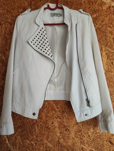 bluza sa salom ljubicasta pro svetlucsvim nit: Prolecna texas jaknica sa nitnama, predivno stoji, kao nova vel L