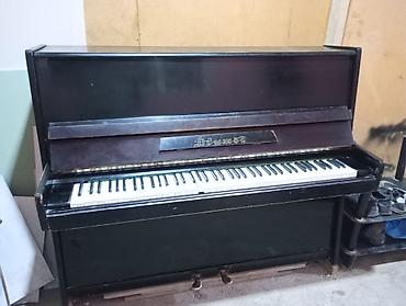 продам гантели бу: Upright pianino – klassik akustik model - Gövdə: şlaklı qara korpus — 1