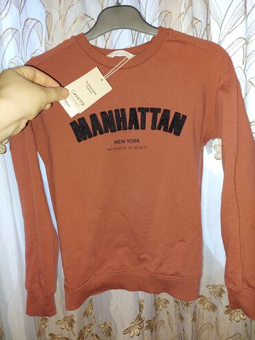 mango καπαρντινα: Original MANGO sweatshirt yenidi etiketnen 100% pambig material 7.8