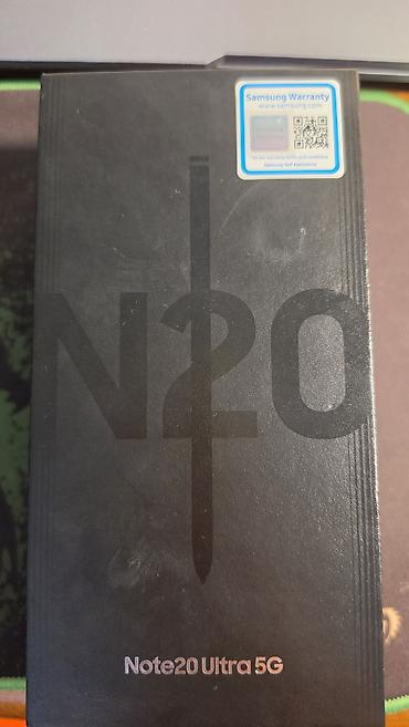 20 pro: Samsung Galaxy Note 20 Ultra, 256 GB, rəng - Qara, İki sim kartlı — 4