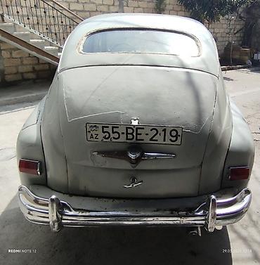 lexus az: GAZ M20 “Pobeda” – klassik sovet sedanı - Korpus: 4 qapılı — 8