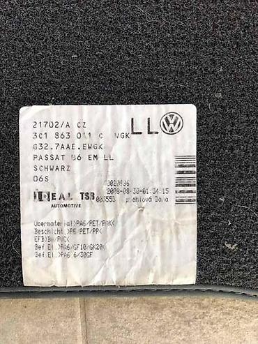 Vozila: CRNE PLATNENE PATOSNICE ZA VOLKSWAGEN PASSAT B6, PASSAT B7, PASSAT CC — 4