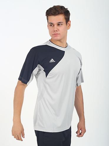фирменные adidas: Мужская спортивная футболка adidas - Тип: тренировочная футболка с — 2