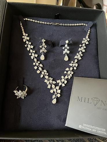 toy sumkalari: Milonga Art Crystal zərgərlik dəsti - Brend: MILONGA ART CRYSTAL — 2