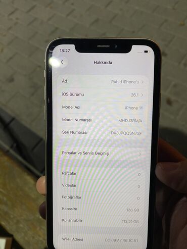 Apple iPhone: IPhone 11, 128 GB, Ağ — 8