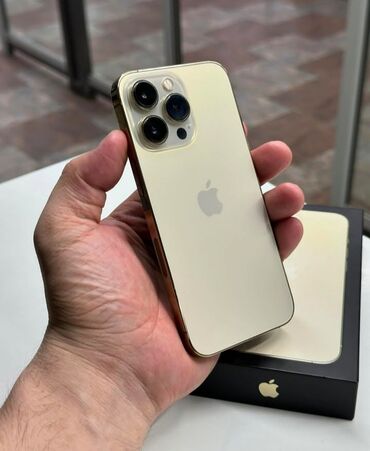 iphone 12 pro max qiymet: IPhone 13 Pro, 256 GB, Qızılı, Face ID