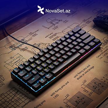 skeybord: Tipi: Mexaniki Oyun Klaviaturası (Gamer Keyboard) Ölçü: 60% Kompakt — 2