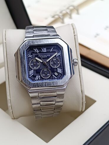 Qol saatları: Yeni, Qol saatı, Patek Phillipe, rəng - Gümüşü — 7