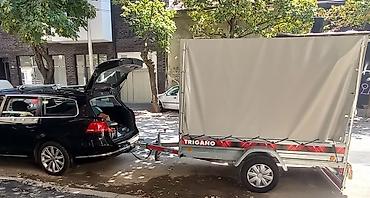 Ostala vozila: Iznajmljivanje prikolice sa ceradom Prikolica platforma sa ceradom za — 1