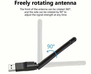 Wifi siqnal qəbuledici antena Peyk tunerində, komputerdə istifadə