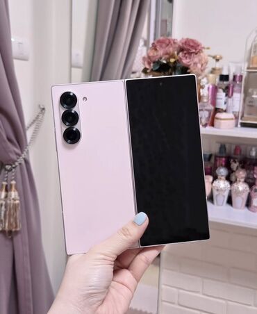 телефон раскладушка цена: Samsung Galaxy Z Fold 5, 256 ГБ, түсү - Кызгылт