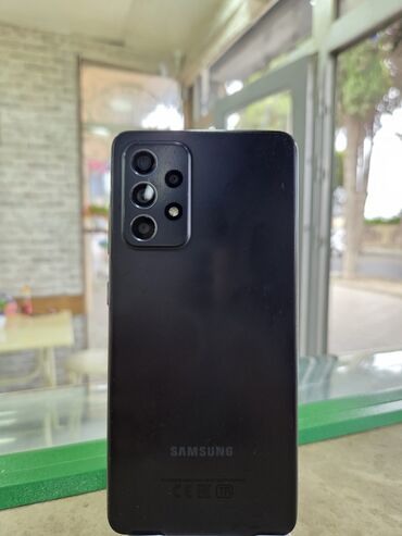 samsun s10 e: Samsung Galaxy A52, 128 GB, rəng - Qara, Barmaq izi