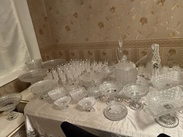zepter мультиварка цена бишкек: Kristal süfrə dəsti - Zərif naxışlı, kəsim ornamentli iri kristal