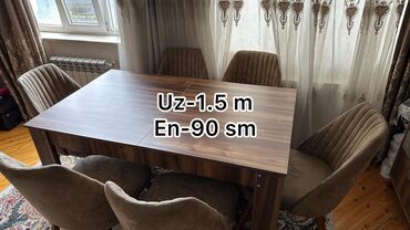 Qonaq otağı dəstləri: İşlənmiş, Masa və oturacaqlar, Kredit yoxdur