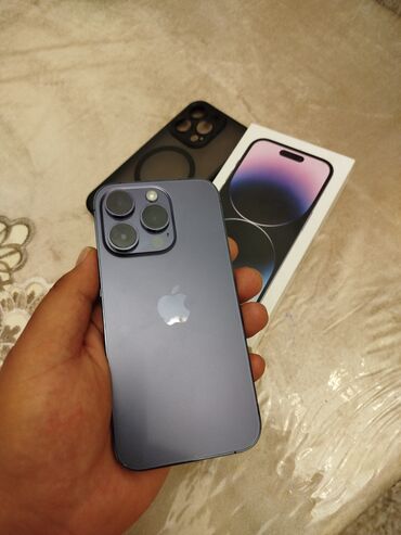 Apple iPhone: IPhone 14 Pro, Deep Purple, Face ID — 1