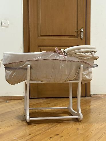 Детские гамаки: Baha alınıb. Mothercare original körpə beşiyi (Moses basket). Təzə — 4