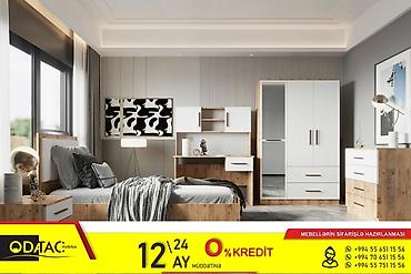 televizor atliqi: İkinəfərlik çarpayı, Dolab, 2 tumba, Komod, Rusiya, Yeni — 6