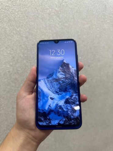 redmi note 8 32gb qiymeti: Xiaomi Redmi Note 8, 64 ГБ, цвет - Синий, 
 Отпечаток пальца, Face ID