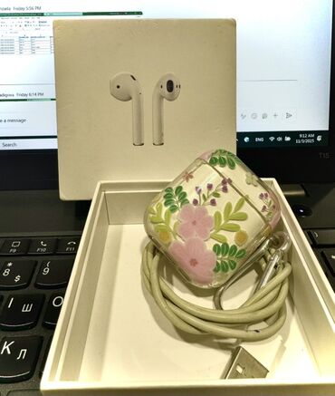 iphone 7 nausnik: İşlənmiş Simli Qulaqcıqlar, Apple, rəng - Ağ