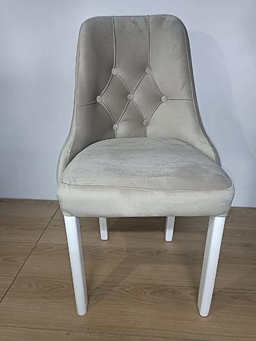 Stilske stolice: Tapacirana stolica sa dugmićima (chesterfield stil) - Presvlaka: meki — 13